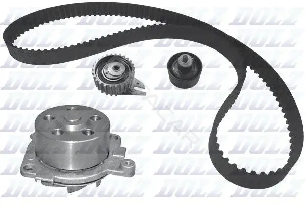 Комплект ГРМ с помпой DOLZ KD086