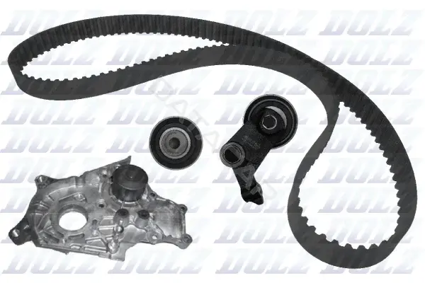 Комплект ГРМ с помпой DOLZ KD182