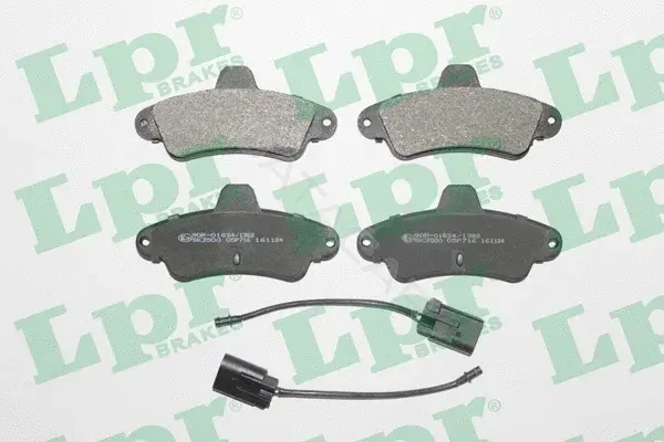 Тормозные колодки LPR/AP/RAL 05P716