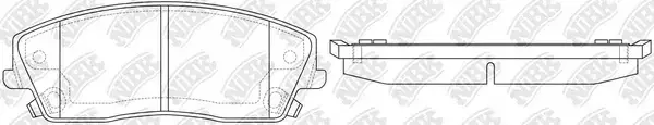 Тормозные колодки NiBK PN0423