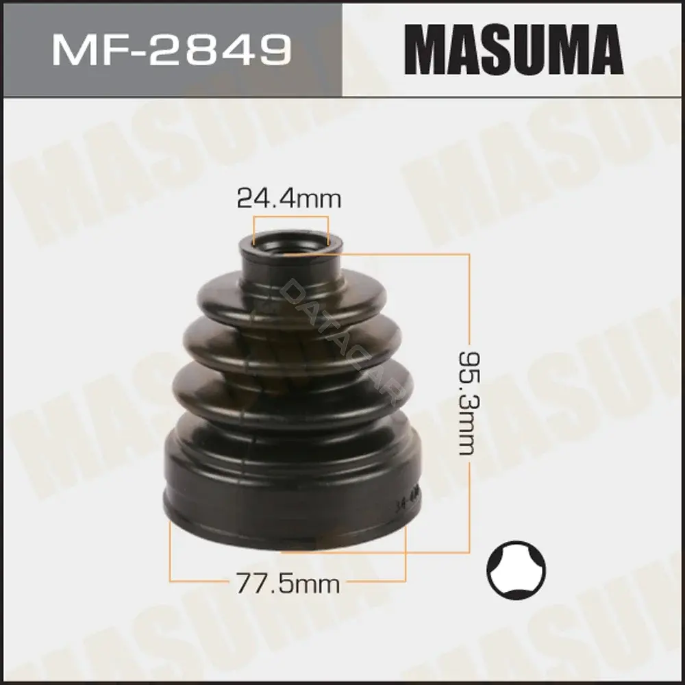 Пыльник шруса MASUMA MF-2849