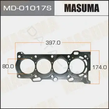 Прокладка ГБЦ MASUMA MD-01017S
