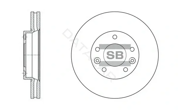 Тормозные диски Hi-Q SD2004