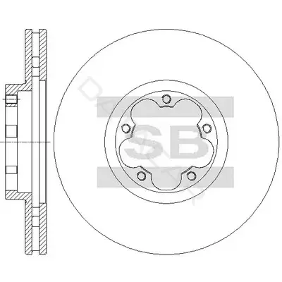 Тормозные диски Hi-Q SD5312