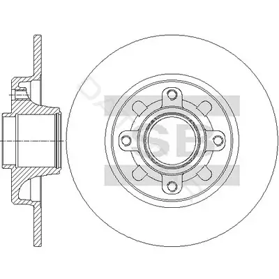 Тормозные диски Hi-Q SD6009