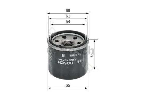 Масляный фильтр BOSCH F026407209