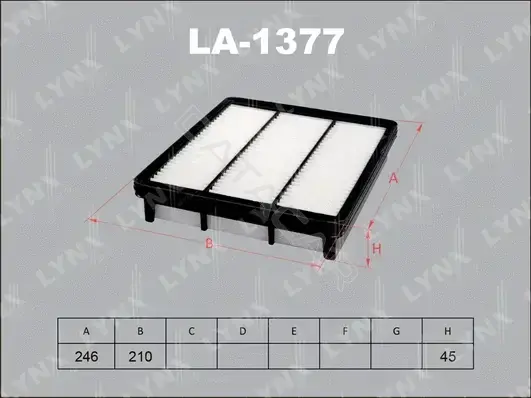 Воздушный фильтр LYNXAUTO LA-1377