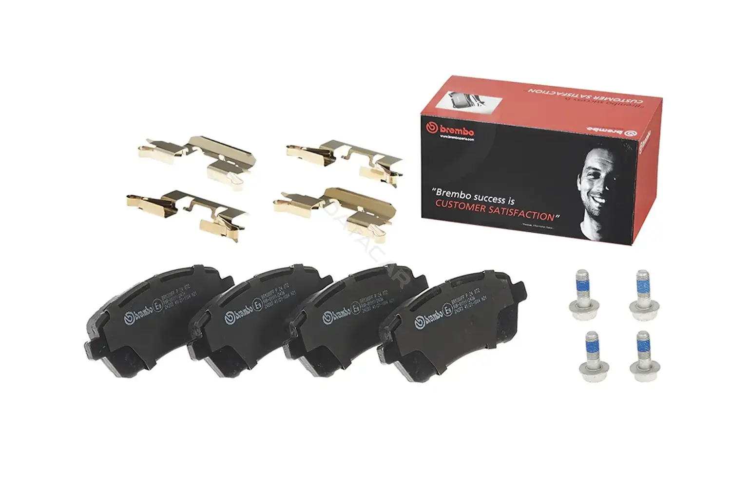 Тормозные колодки BREMBO P24072