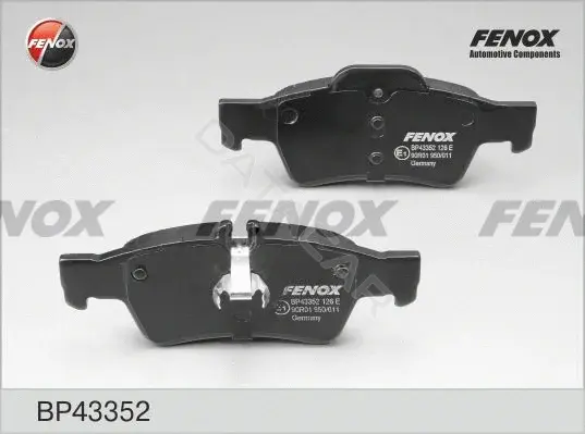 Тормозные колодки FENOX BP43352