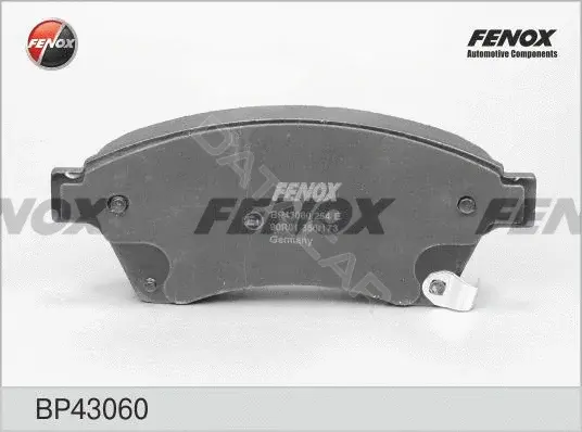 Тормозные колодки FENOX BP43060