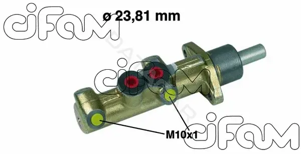 Главный тормозной цилиндр CIFAM 202-298