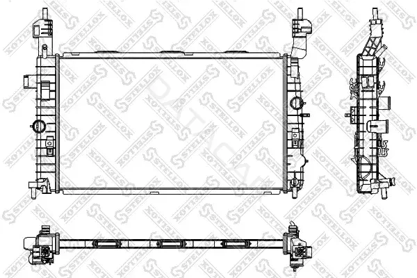 Радиатор охлаждения STELLOX 10-25350-SX