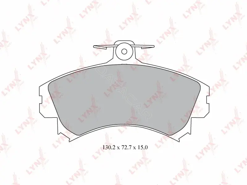 Тормозные колодки LYNXAUTO BD-5526