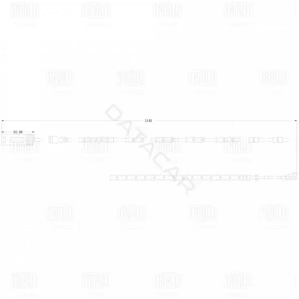 Датчик износа тормозных колодок TRIALLI PFS0075