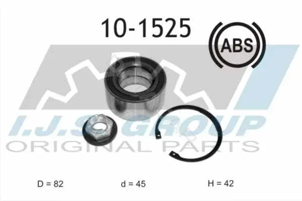 Подшипник ступицы IJS GROUP 10-1525