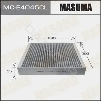 Фильтр салонный MASUMA MC-E4045CL