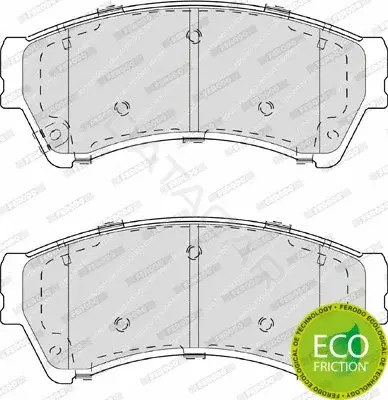 Тормозные колодки FERODO FDB4062