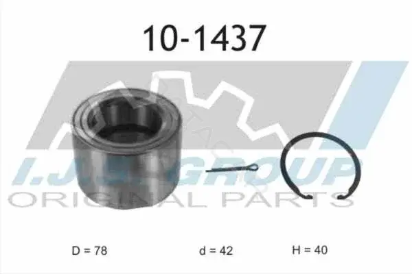Подшипник ступицы IJS GROUP 10-1437