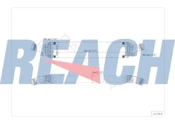 Интеркулер REACH 1.61.1250.4G