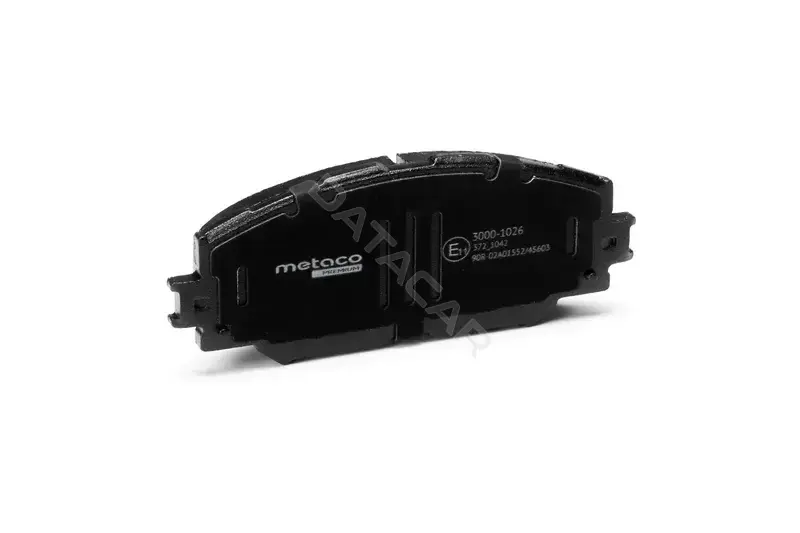 Тормозные колодки METACO 3000-1026