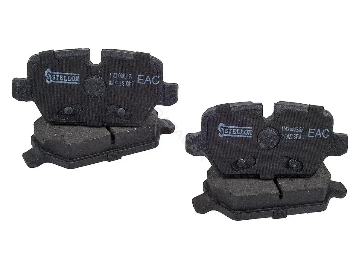 Тормозные колодки STELLOX 1143000B-SX