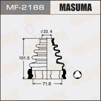 Пыльник шруса MASUMA MF-2188