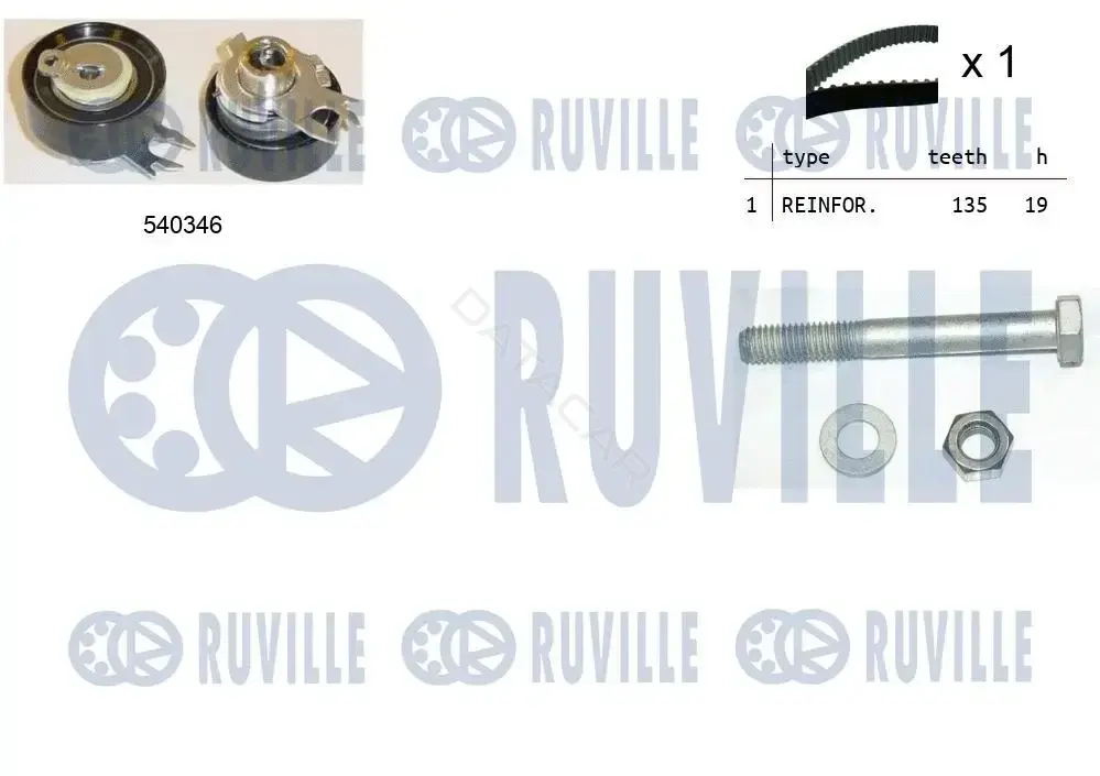 Комплект ГРМ RUVILLE 550007