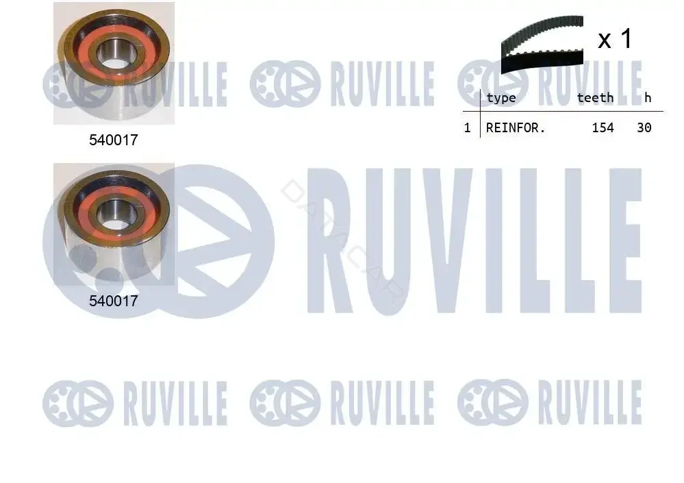 Комплект ГРМ RUVILLE 550043