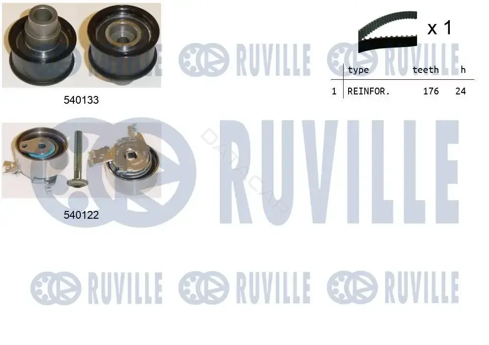 Комплект ГРМ RUVILLE 550089