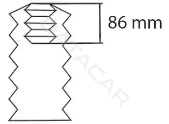 Пыльники и отбойники амортизатора KYB 910260
