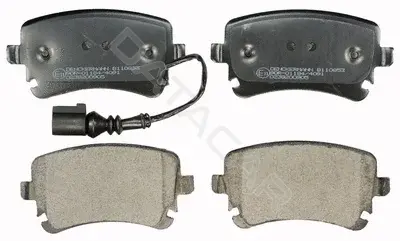 Тормозные колодки DENCKERMANN B110853
