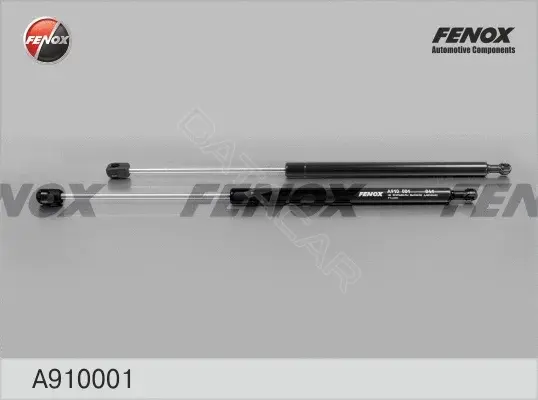 Амортизатор крышки багажника, капота, заднего стекла FENOX A910001