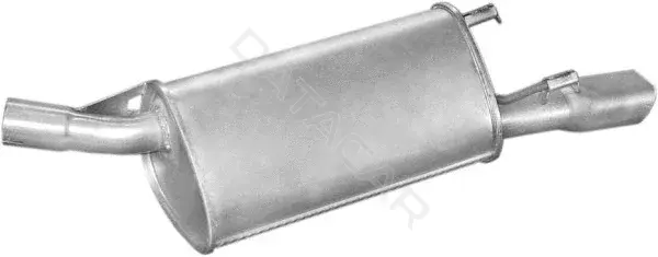 Глушитель выхлопных газов POLMOSTROW 17.136