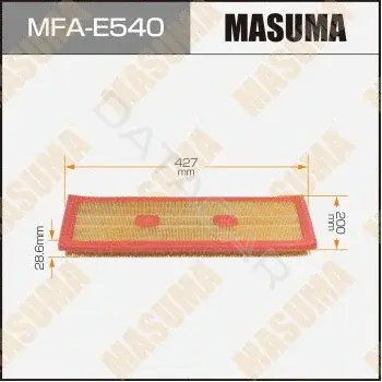 Воздушный фильтр MASUMA MFA-E540