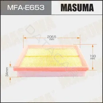 Воздушный фильтр MASUMA MFA-E653