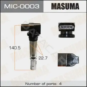 Катушка зажигания MASUMA MIC-0003