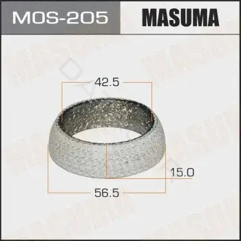Прокладка глушителя MASUMA MOS-205