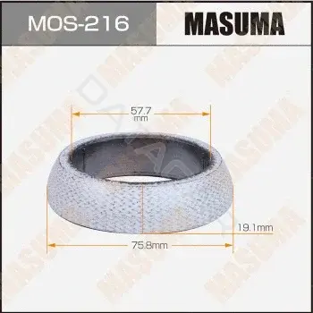 Прокладка глушителя MASUMA MOS-216