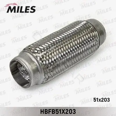 Гофра глушителя MILES HBFB51X203
