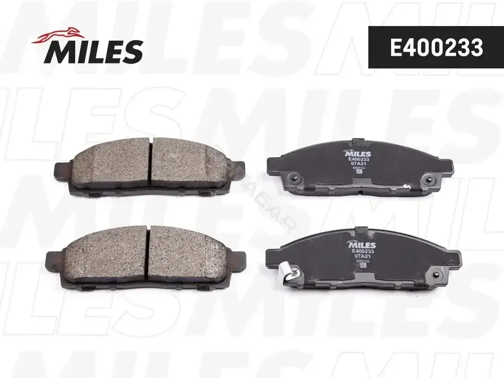 Тормозные колодки MILES E400233