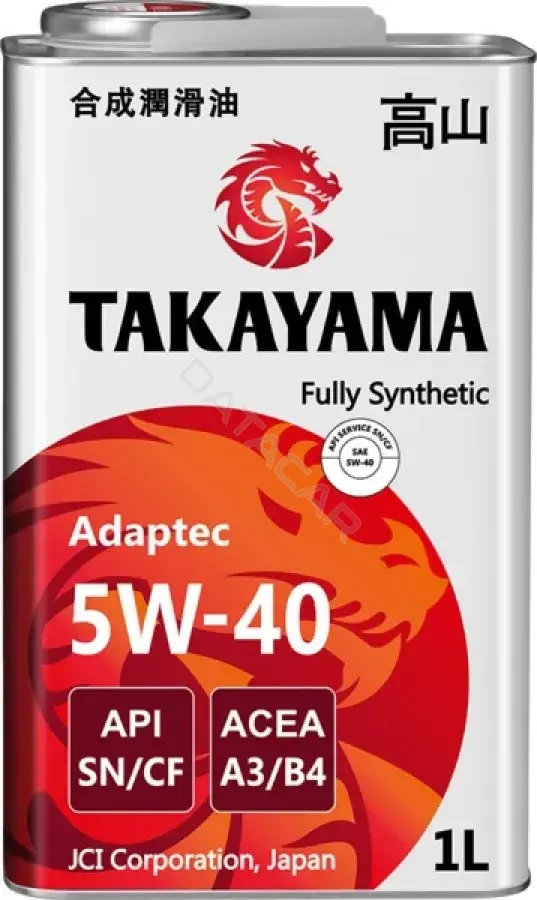 Масло моторное Takayama 605586