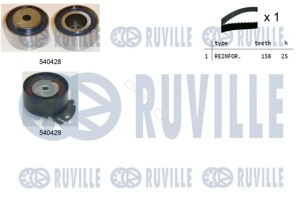 Комплект ГРМ RUVILLE 550031