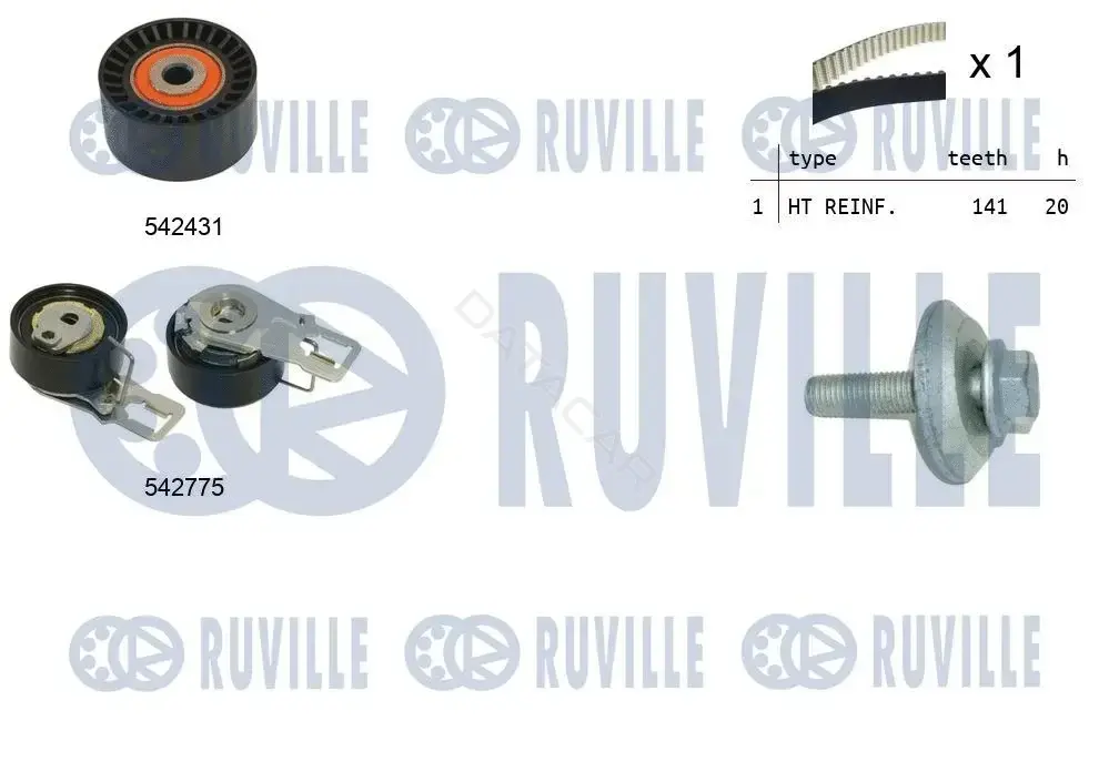 Комплект ГРМ RUVILLE 550395