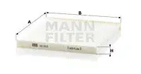 Фильтр салонный MANN CU1912