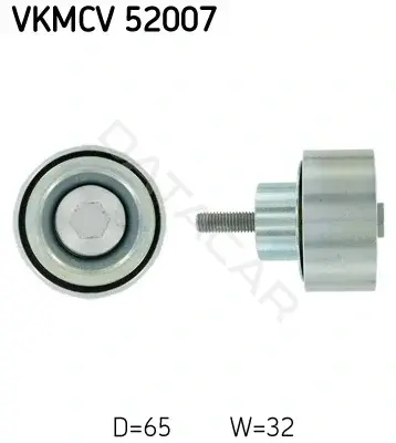 Натяжной ролик ГРМ SKF VKMCV52007