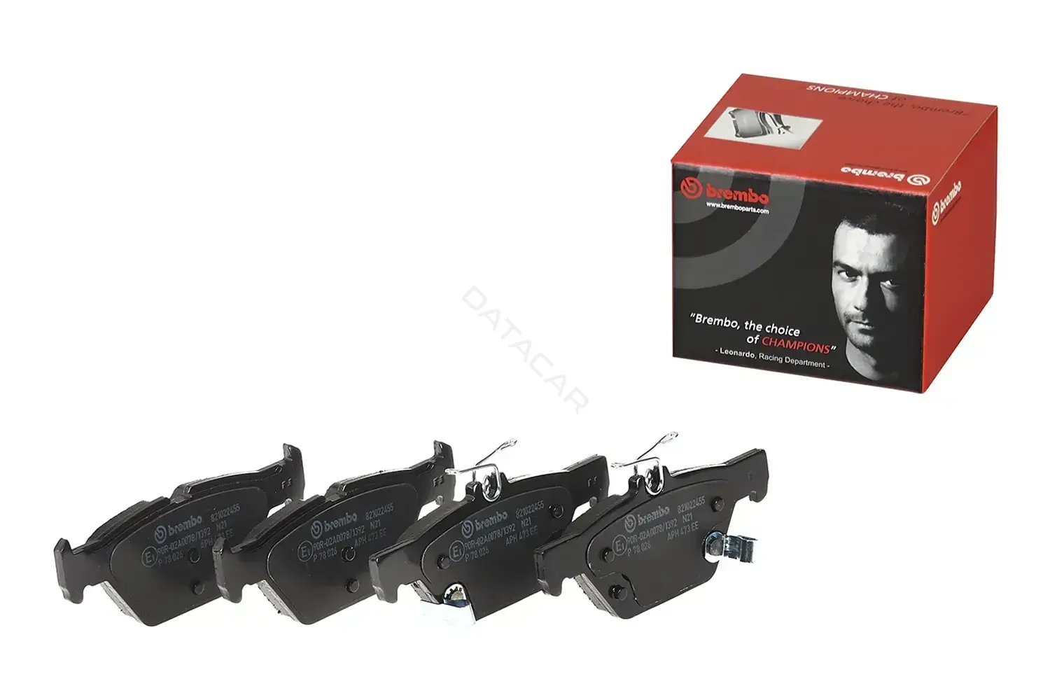 Тормозные колодки BREMBO P78026