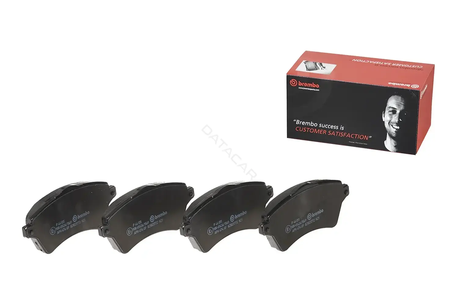 Тормозные колодки BREMBO P44011
