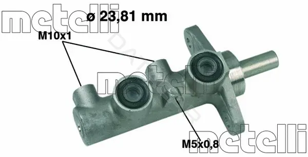 Главный тормозной цилиндр METELLI 05-0330