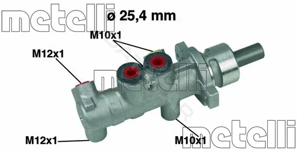 Главный тормозной цилиндр METELLI 05-0415