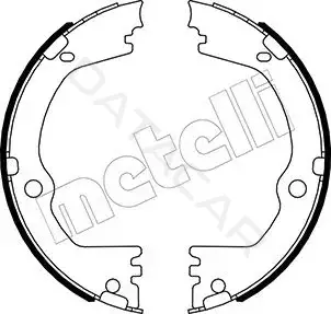 Колодки ручника METELLI 53-0532